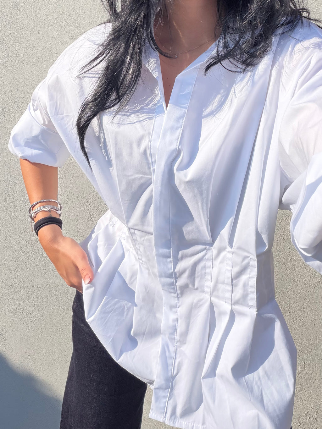 CAMICIA ARRICCIATA