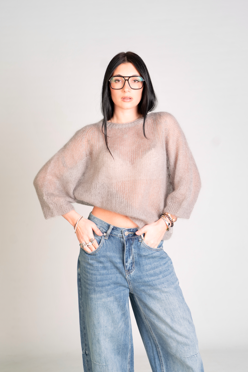 MAGLIONE MOHAIR