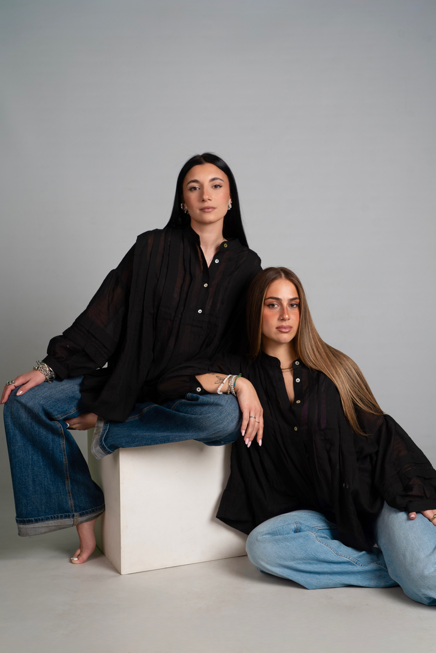 CAMICIA CLEAN BLACK