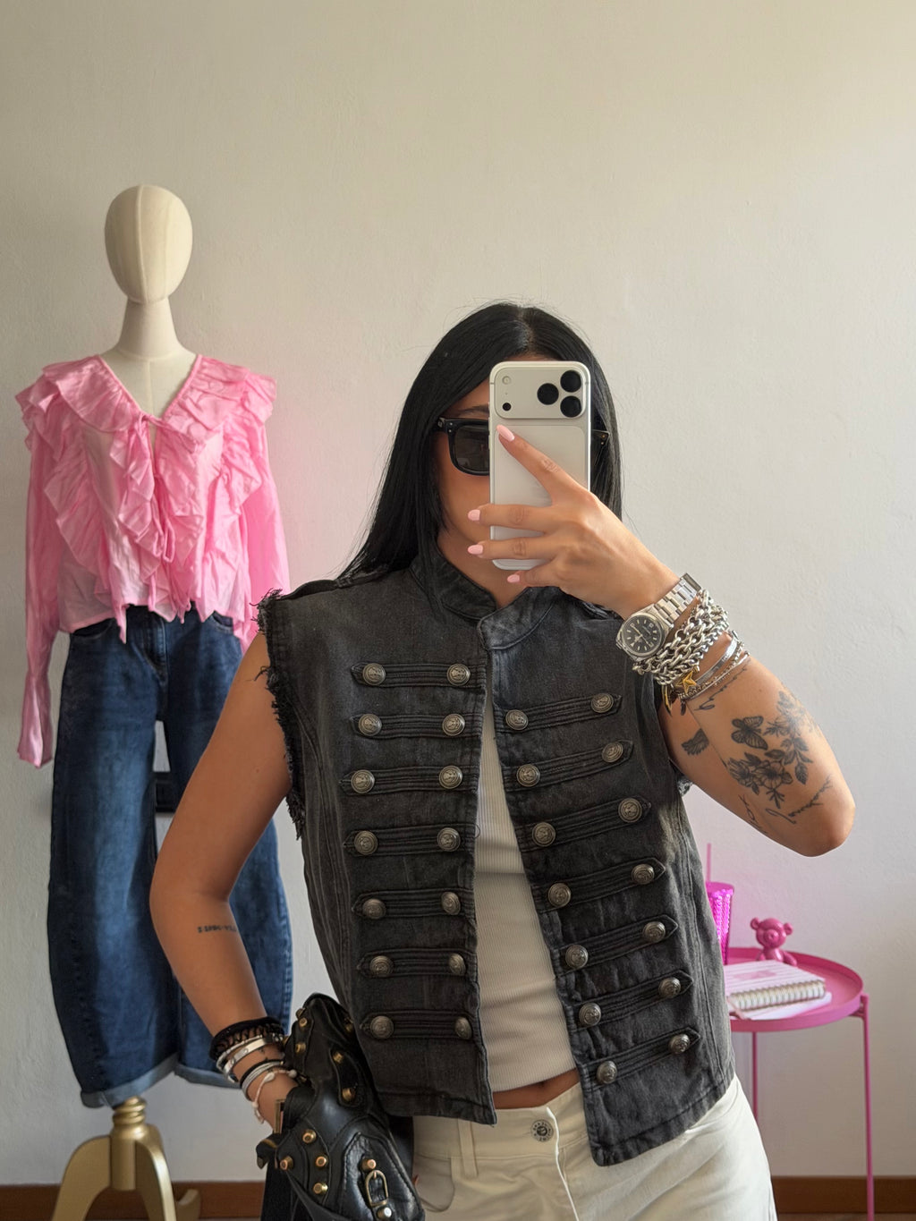 GILET DENIM