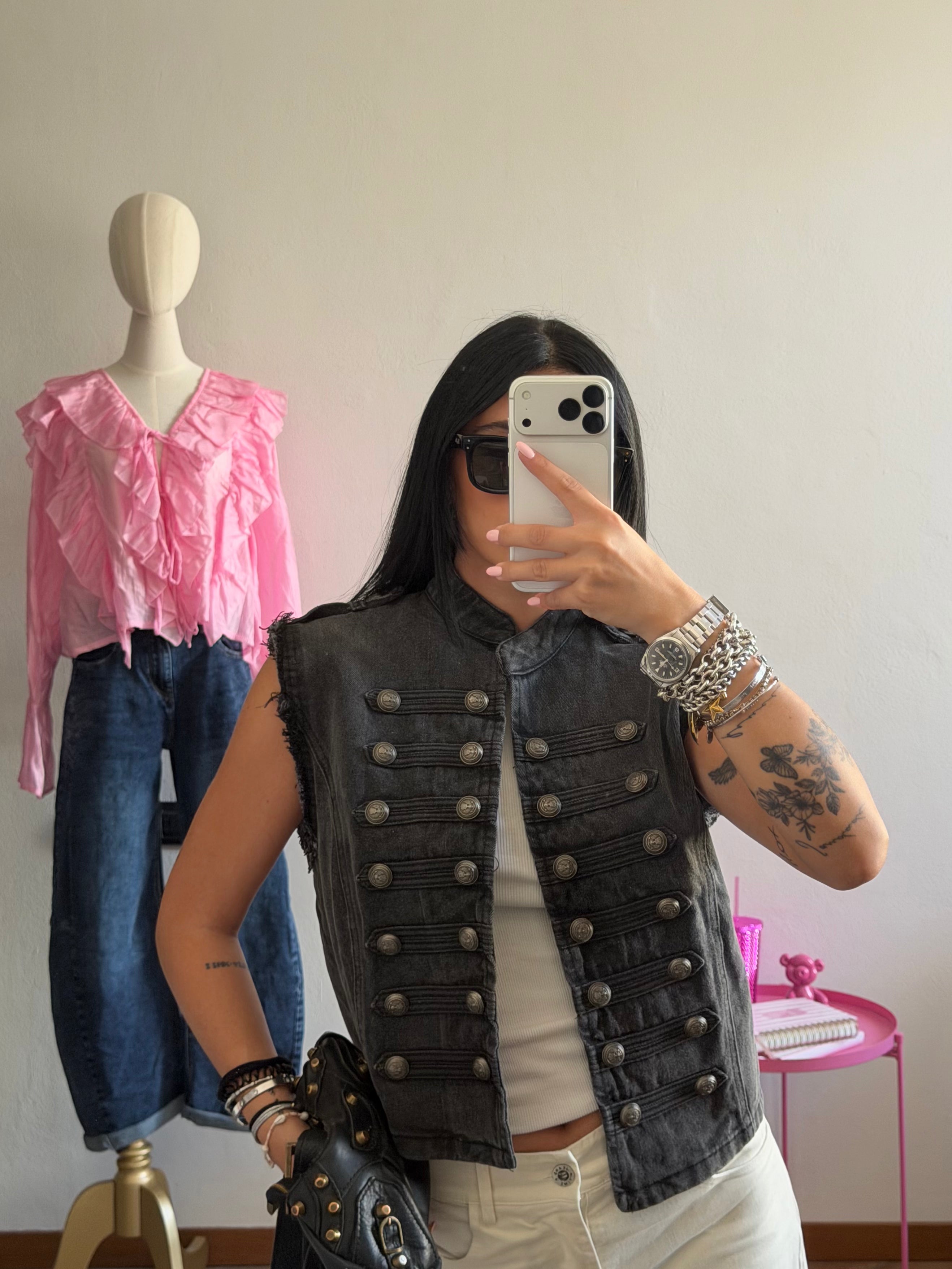 GILET DENIM
