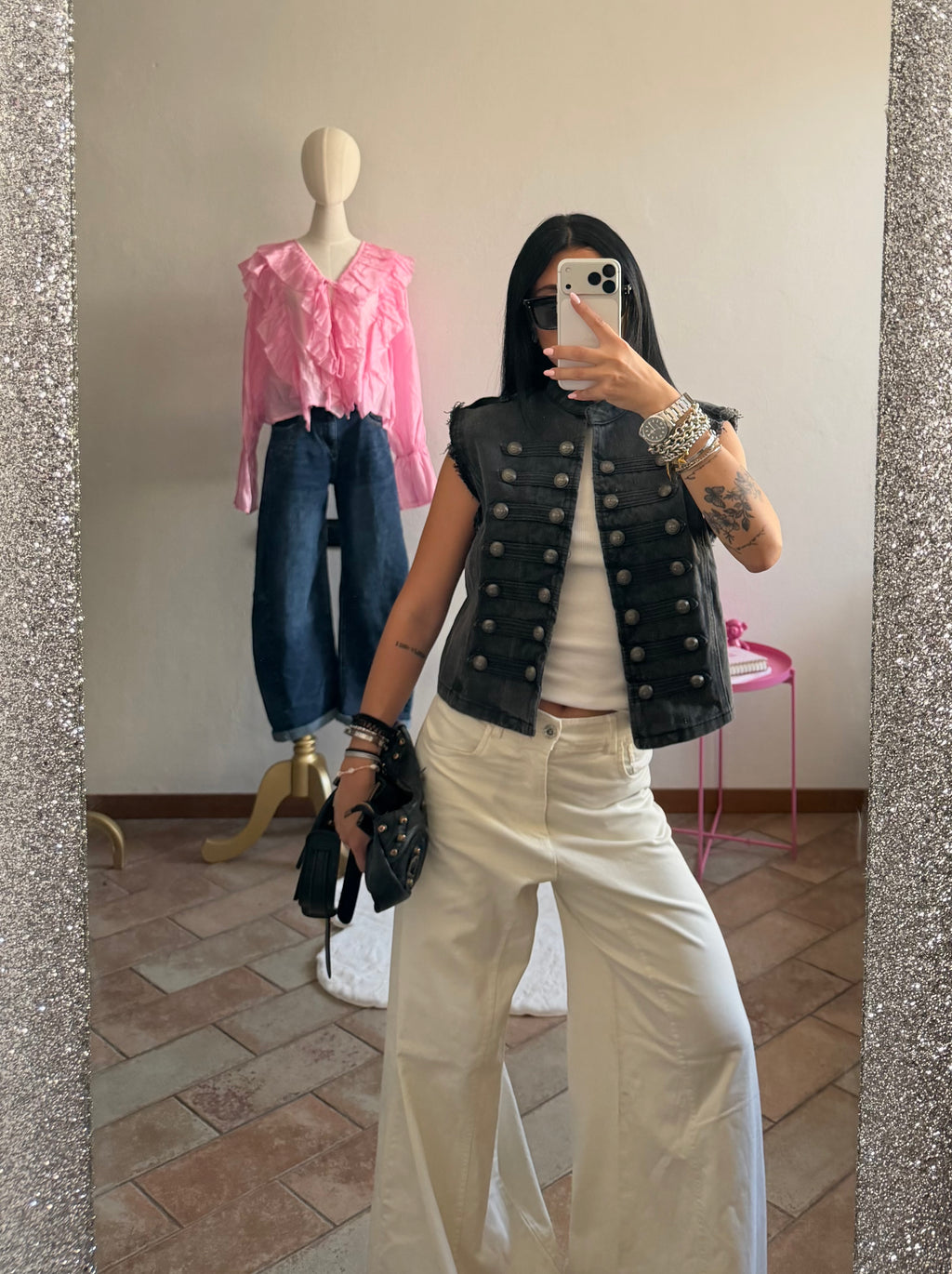 GILET DENIM